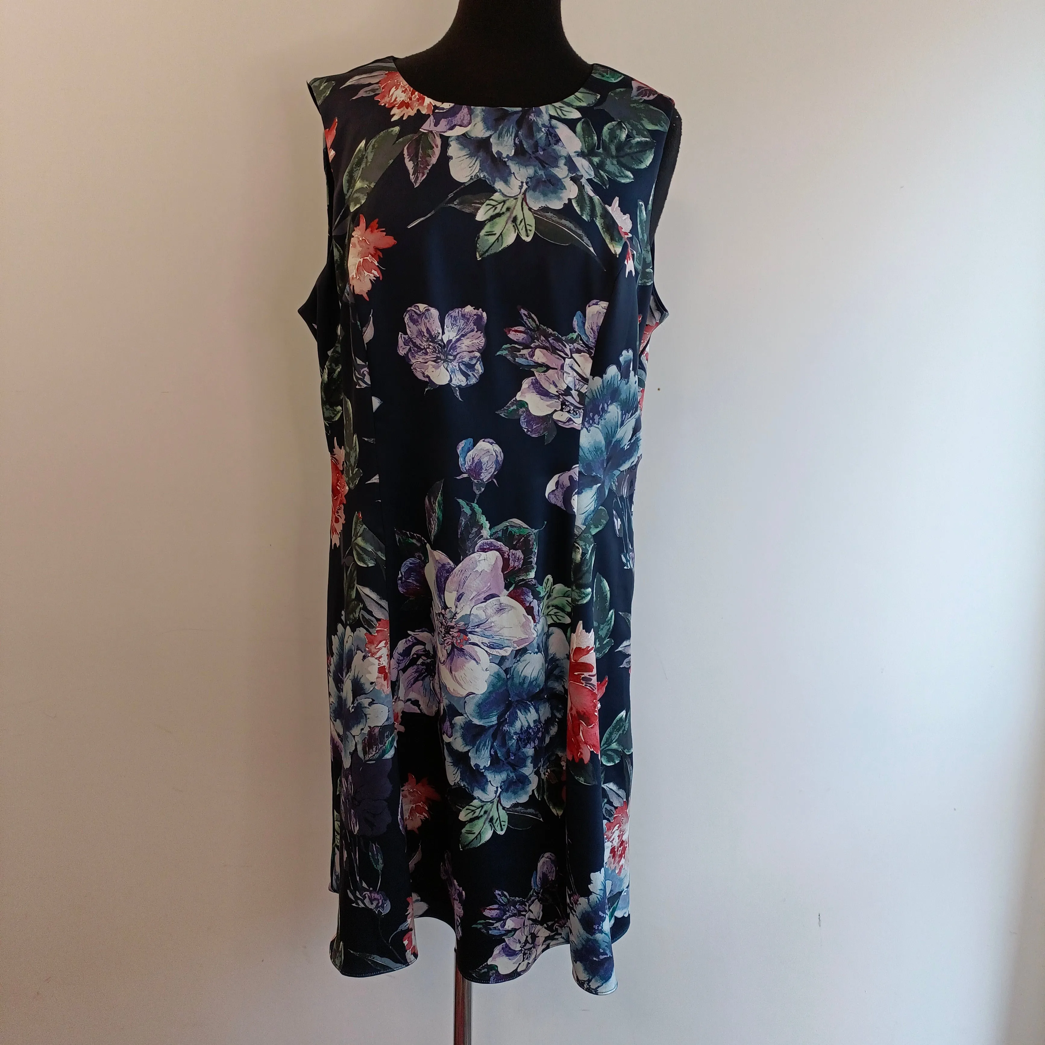 #31 - Floral Print SAMPLE Dress - FITS UK SIZE 16