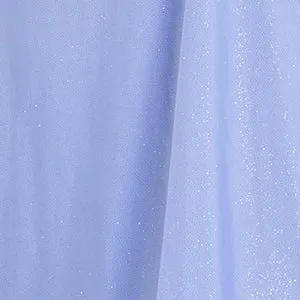 Feather Hem Strapless Tea Length Dress by Jovani 09630