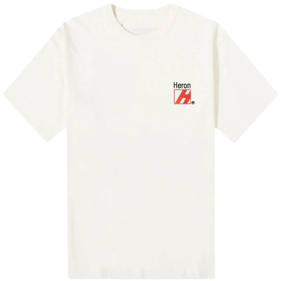 Heron Preston Multi Heron Censored White T Shirt