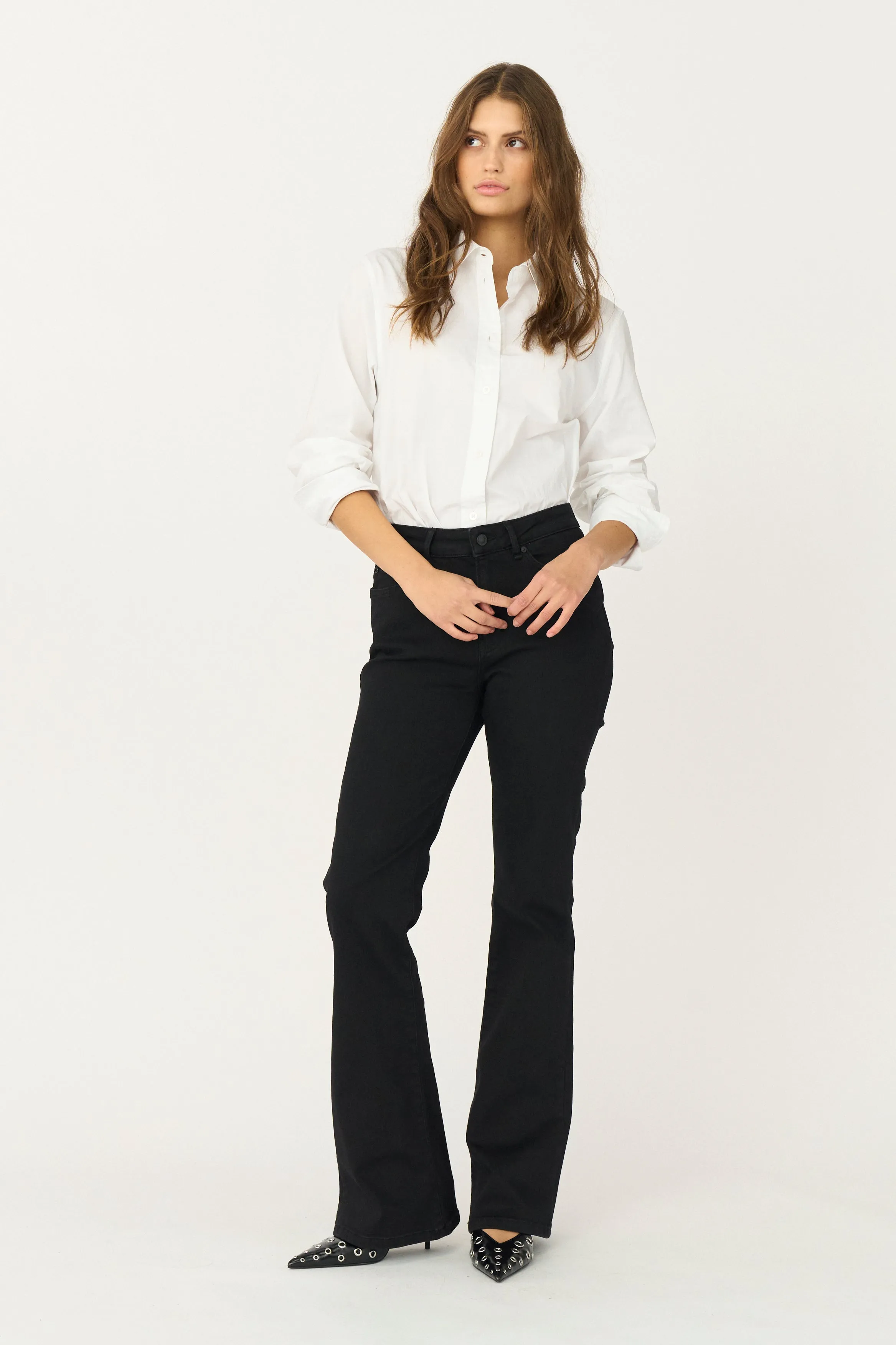 IVY-Tara Jeans Wash Cool Excellent Black