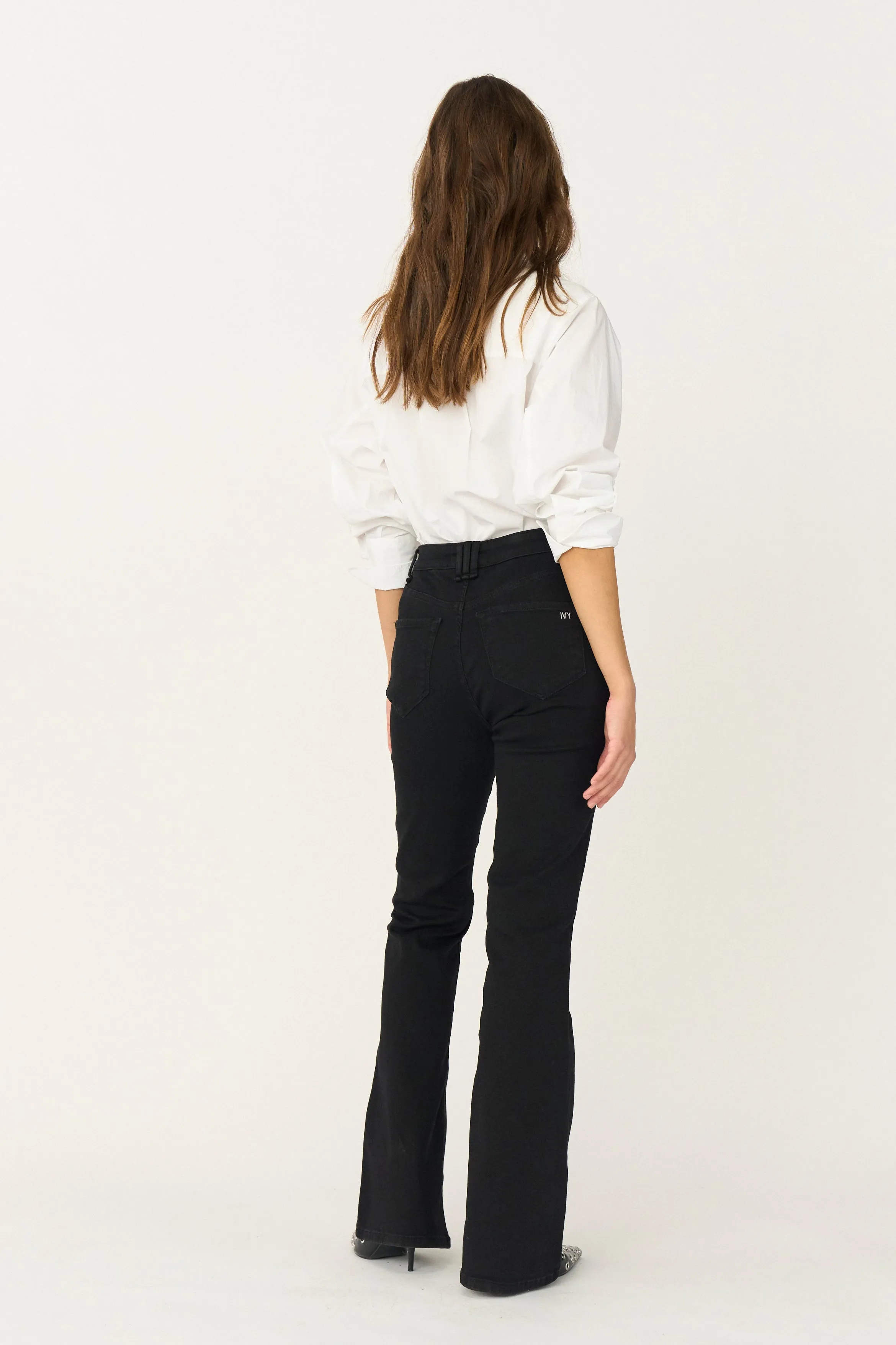 IVY-Tara Jeans Wash Cool Excellent Black