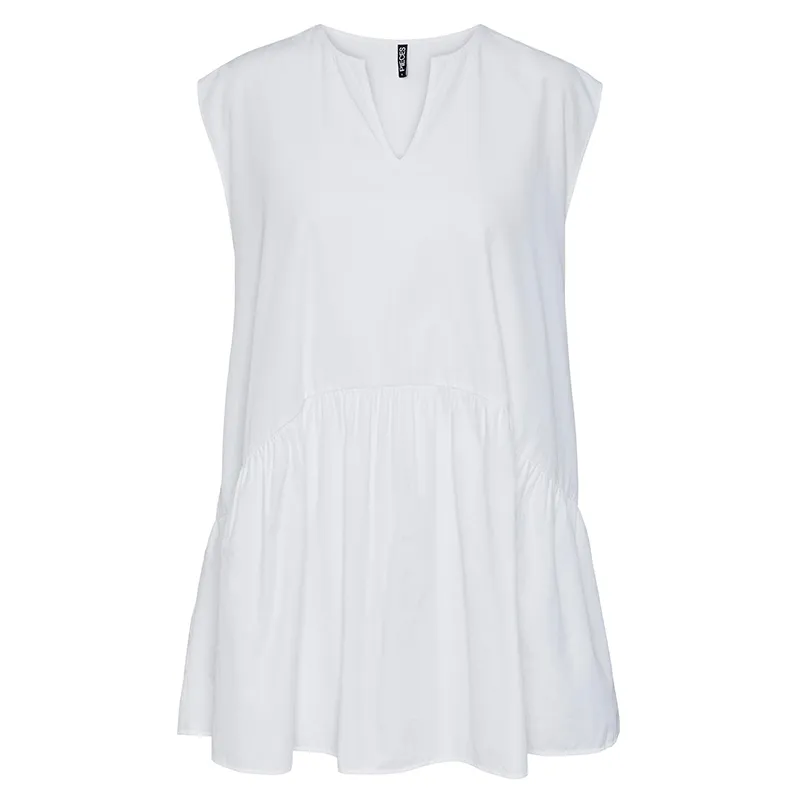 Pieces Musta Short Tunic Dress