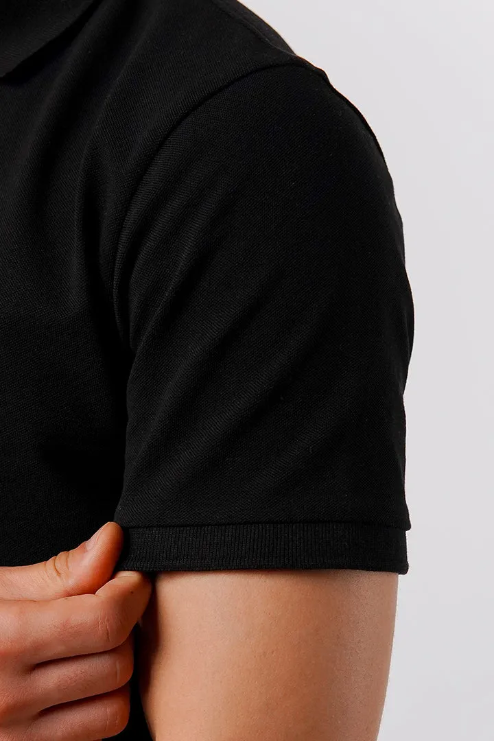 Regular Fit Polo Shirt - Black