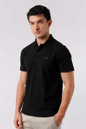 Regular Fit Polo Shirt - Black