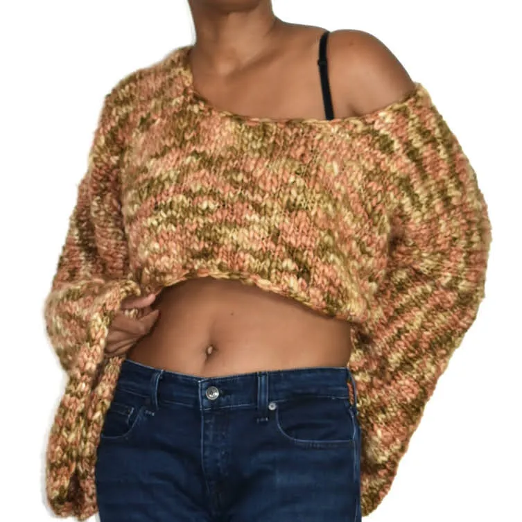 Simply Greta Chunky Knit Sweater One Size