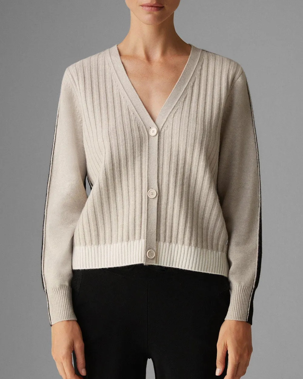 Smoke Beige Ciela Cardigan