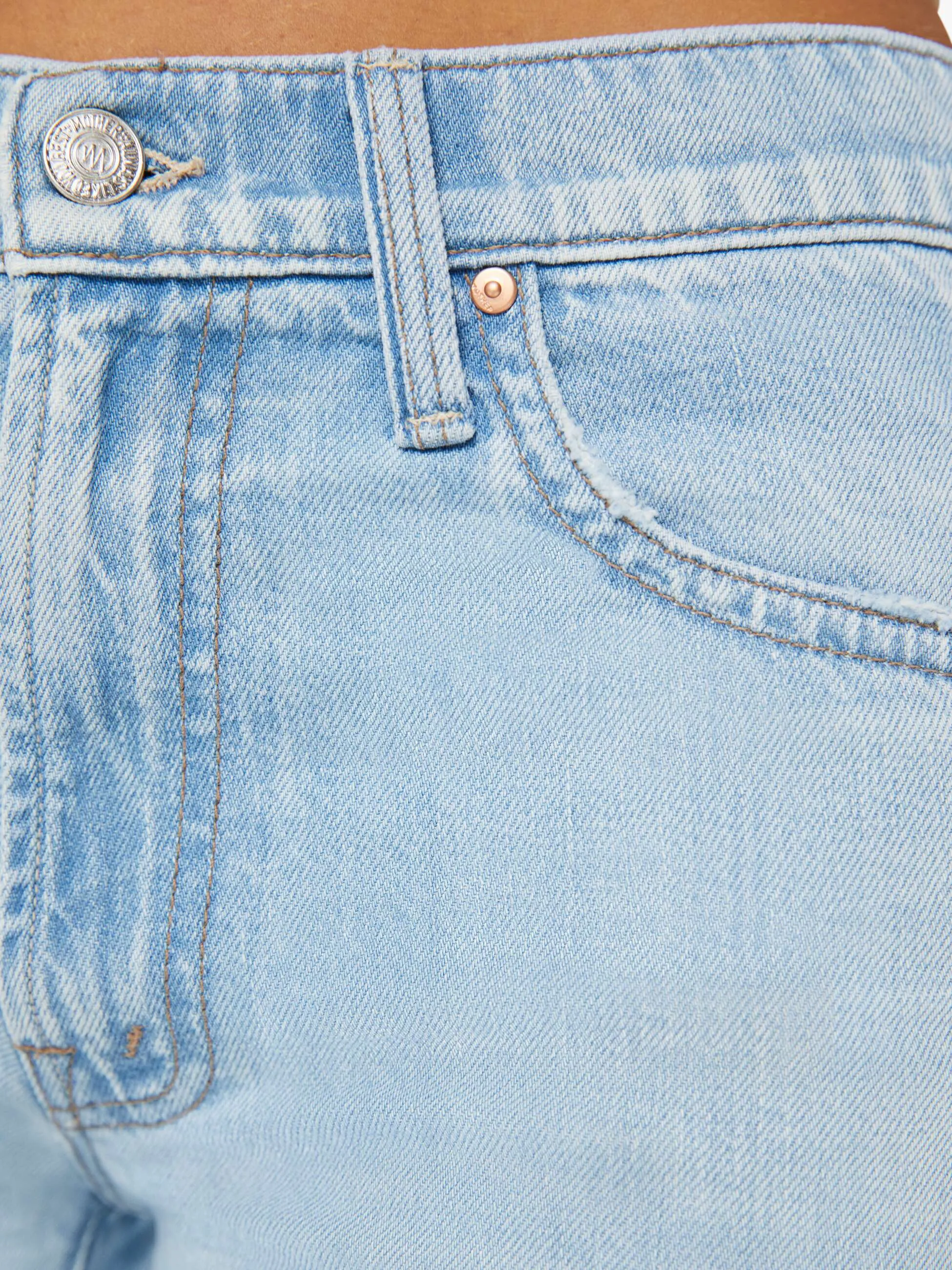 The Mid Rise Rambler Zip Flood - Ripped Off