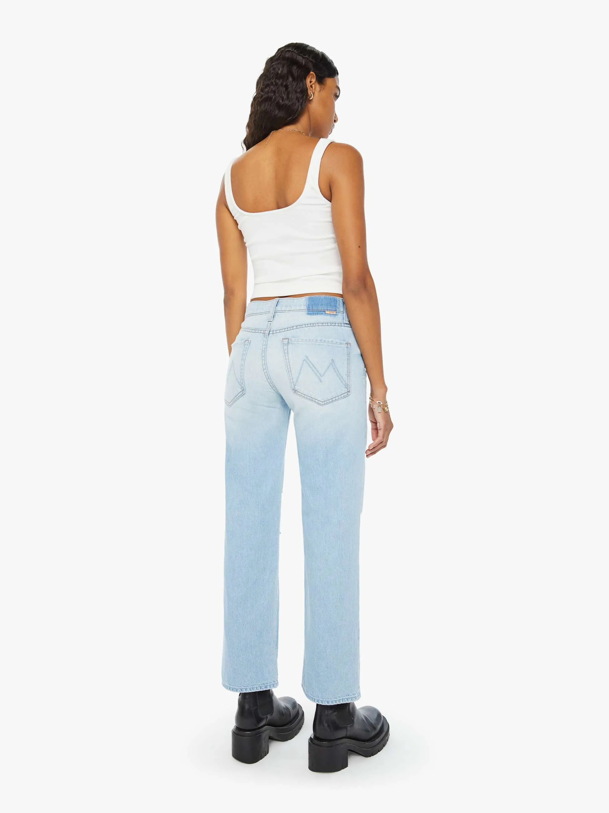 The Mid Rise Rambler Zip Flood - Ripped Off
