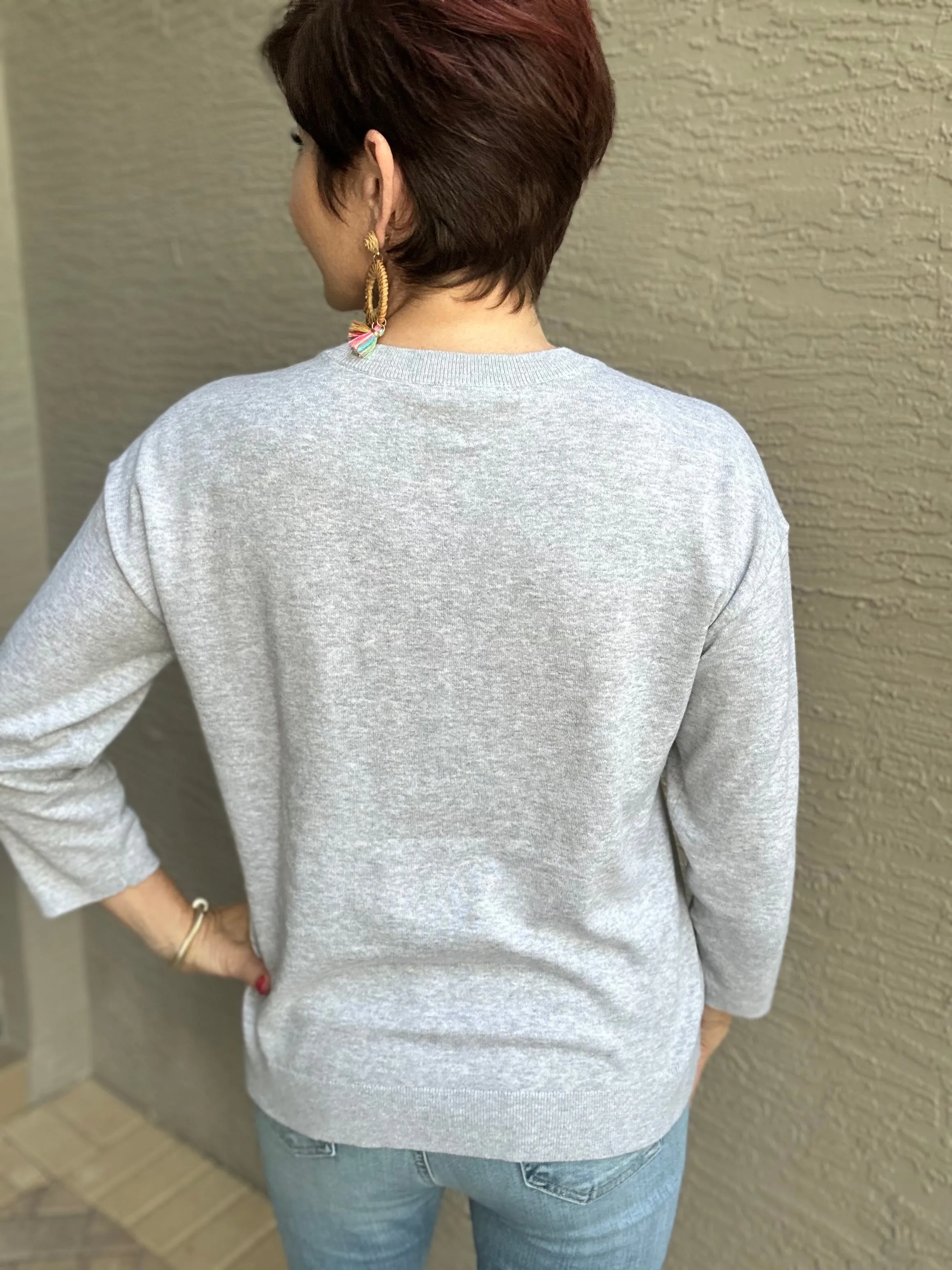Valentina Heart Sweater