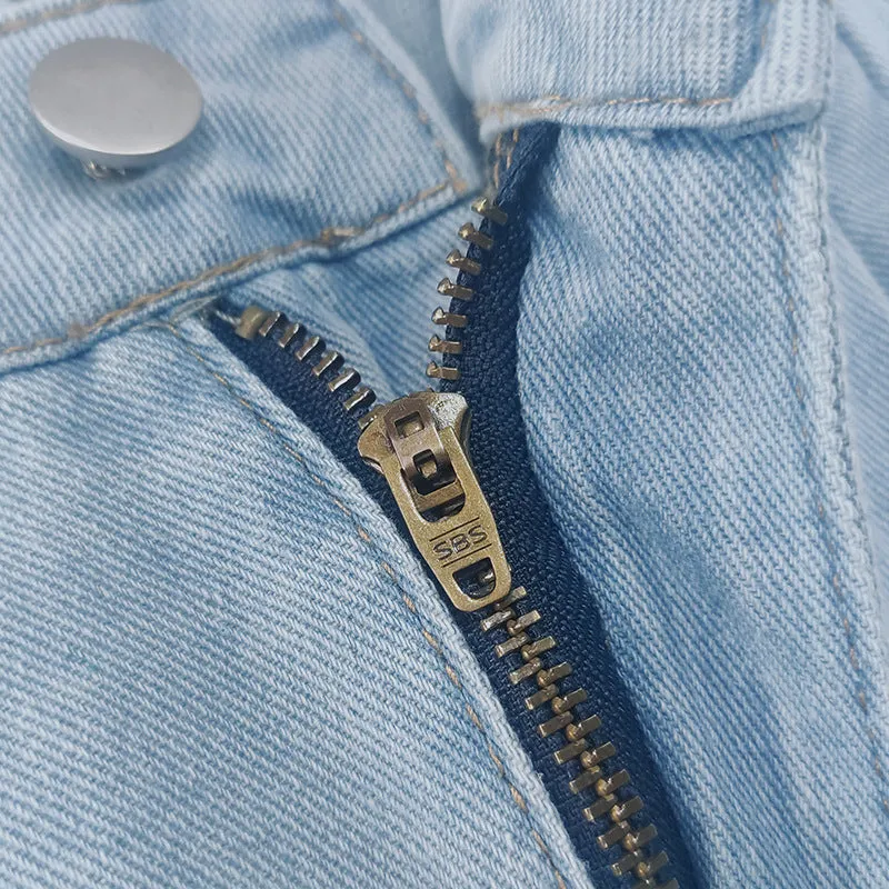 Vintage High-Waisted Wide-Leg Jeans